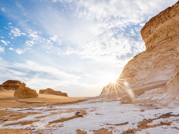 The White &Black desert, Egypt