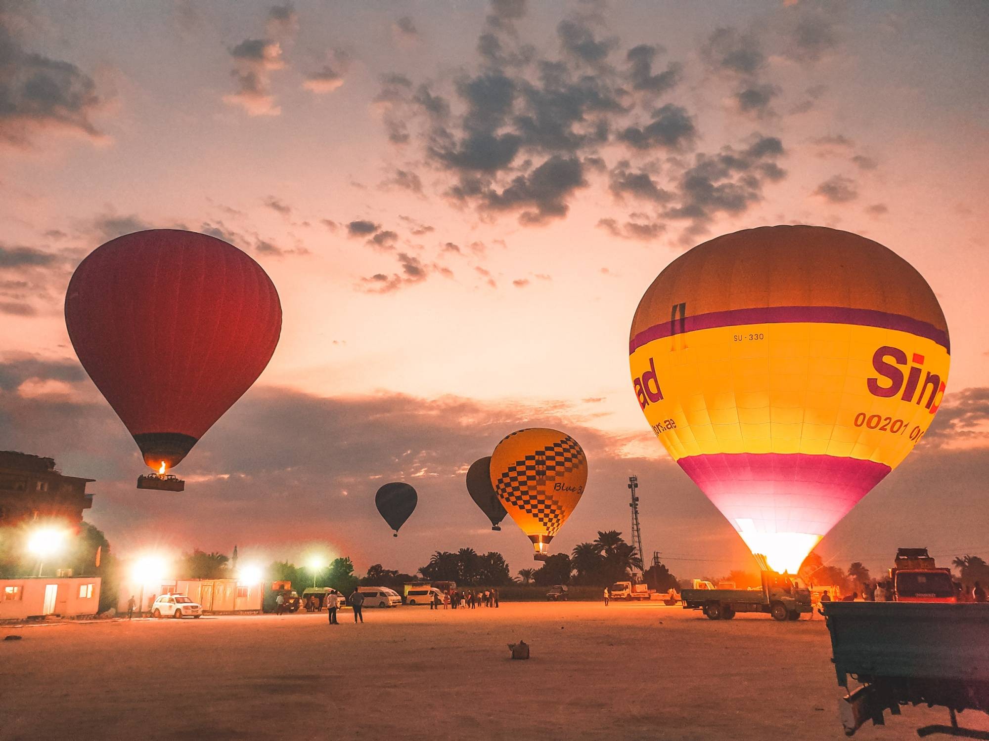 Hot Air Balloon Ride At Luxor